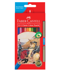 12 Faber-Castell Classic Colour Pencils Pack