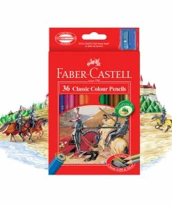 36 Faber-Castell Classic Colour Pencils 9 36 Faber-Castell Classic Colour Pencils -Play-Doh shop 16 115856 artwork 14645.1640055025