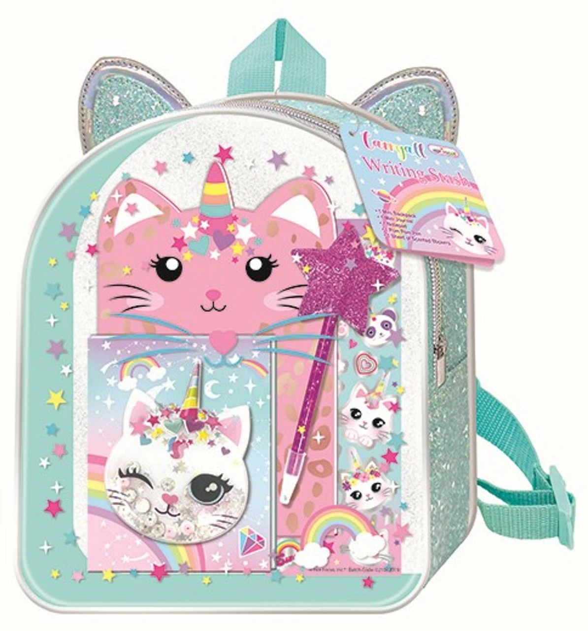 Carryall Writing Stash Cat Design