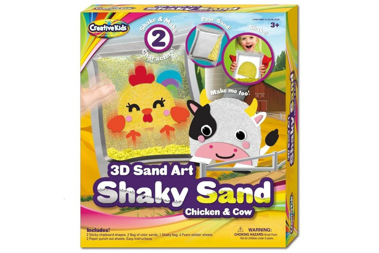 3D Sand Art Farm
