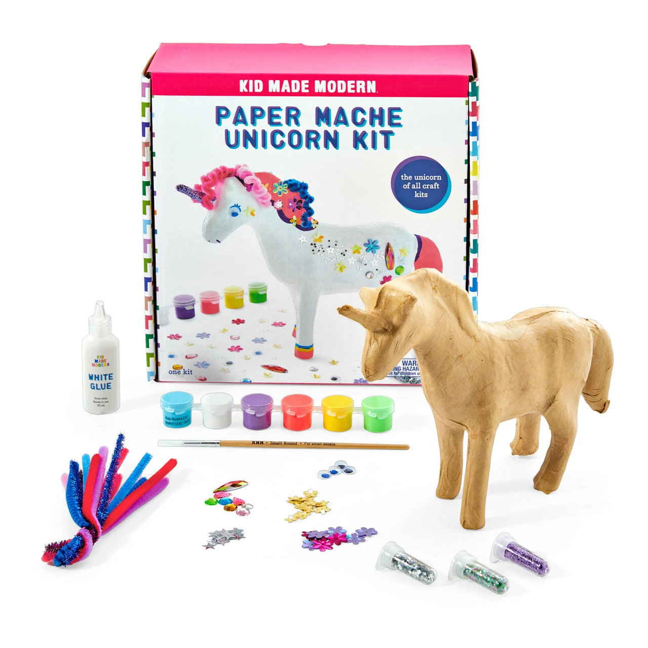 Kid Made Modern - Paint Your Own Paper Mache Unicorn 6 Kid Made Modern - Paint Your Own Paper Mache Unicorn - Image 4