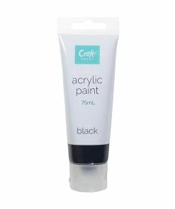 Craftsmart Acrylic 75ML Black