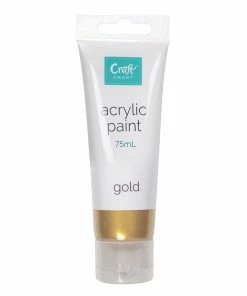 Craftsmart Acrylic 75ML Gold