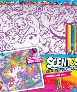 Scentos Scented Colour Your Own Shoulder Bag