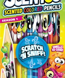 Scentos Scented Coloured Pencils 12 Pack