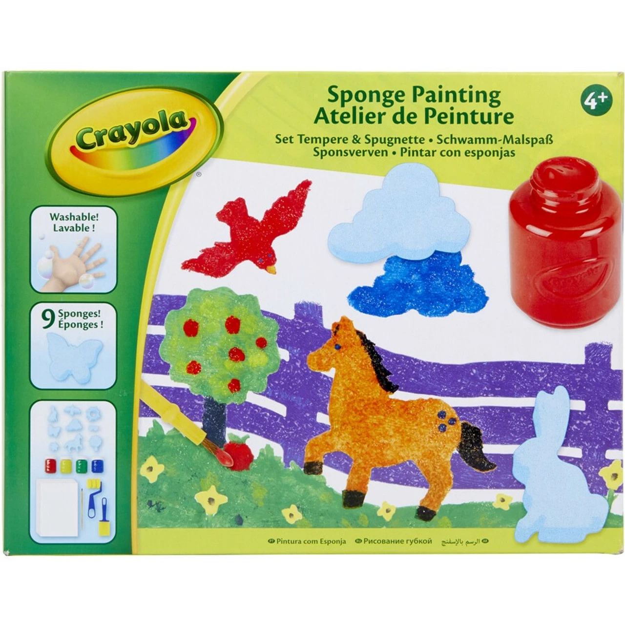 Crayola Sponge Painting Activity Kit - Image 2