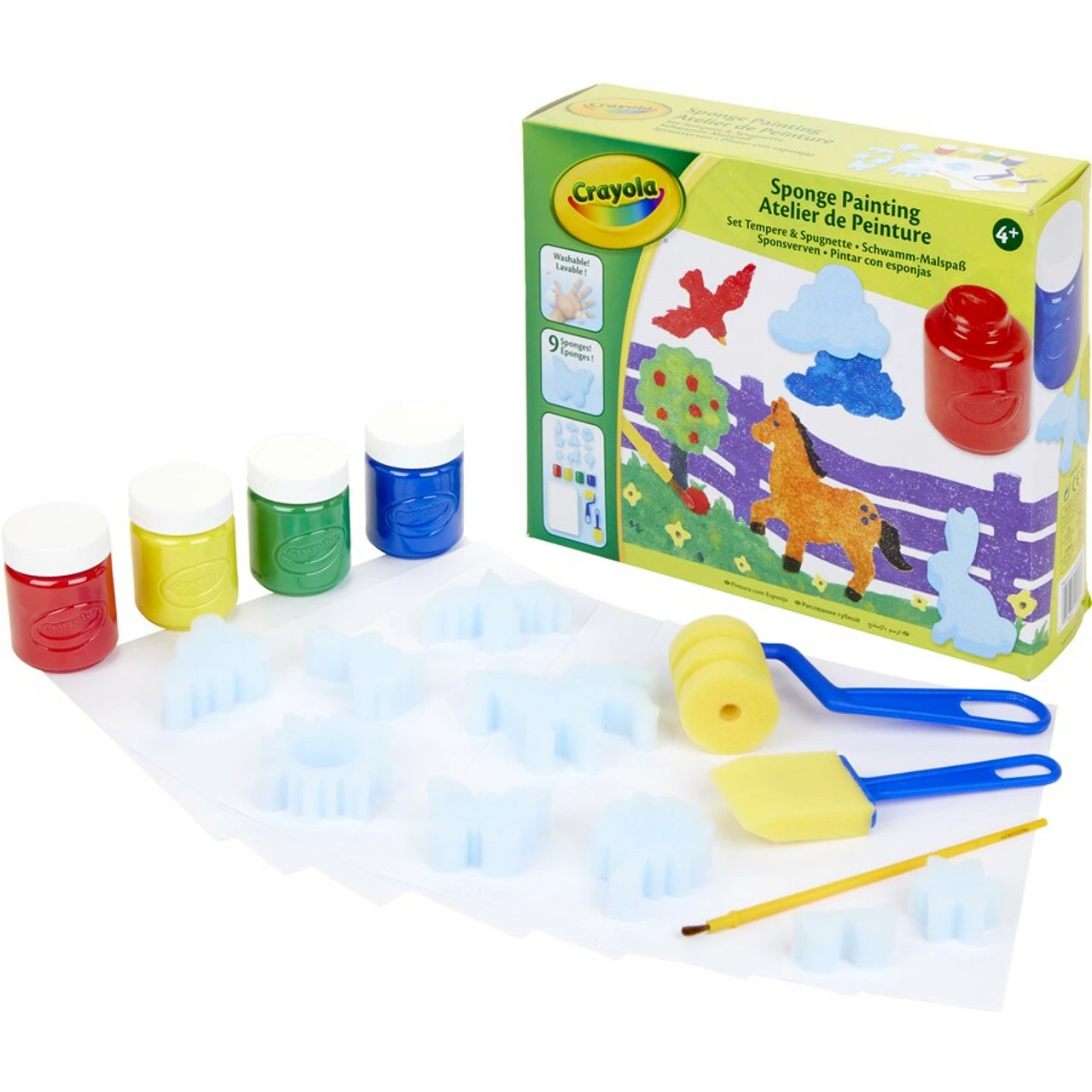 Crayola Sponge Painting Activity Kit