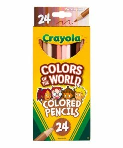 Crayola 24 Colours Of The World Pencils