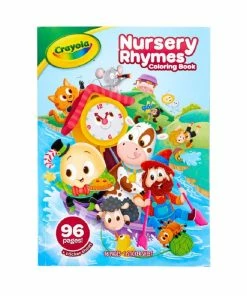 Crayola 96pg Colouring Book Nursery Rhymes