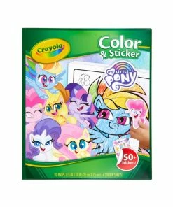 Crayola Colour & Sticker Book My Little Pony