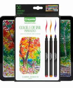 Crayola 50 Signature Colour & Detail Markers