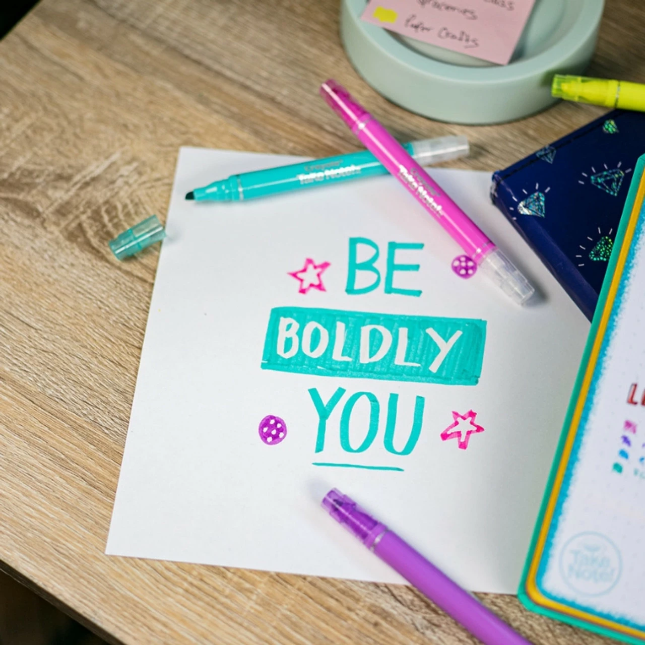 Crayola Take Note Erasable Highlighters, 6 Count - Image 2