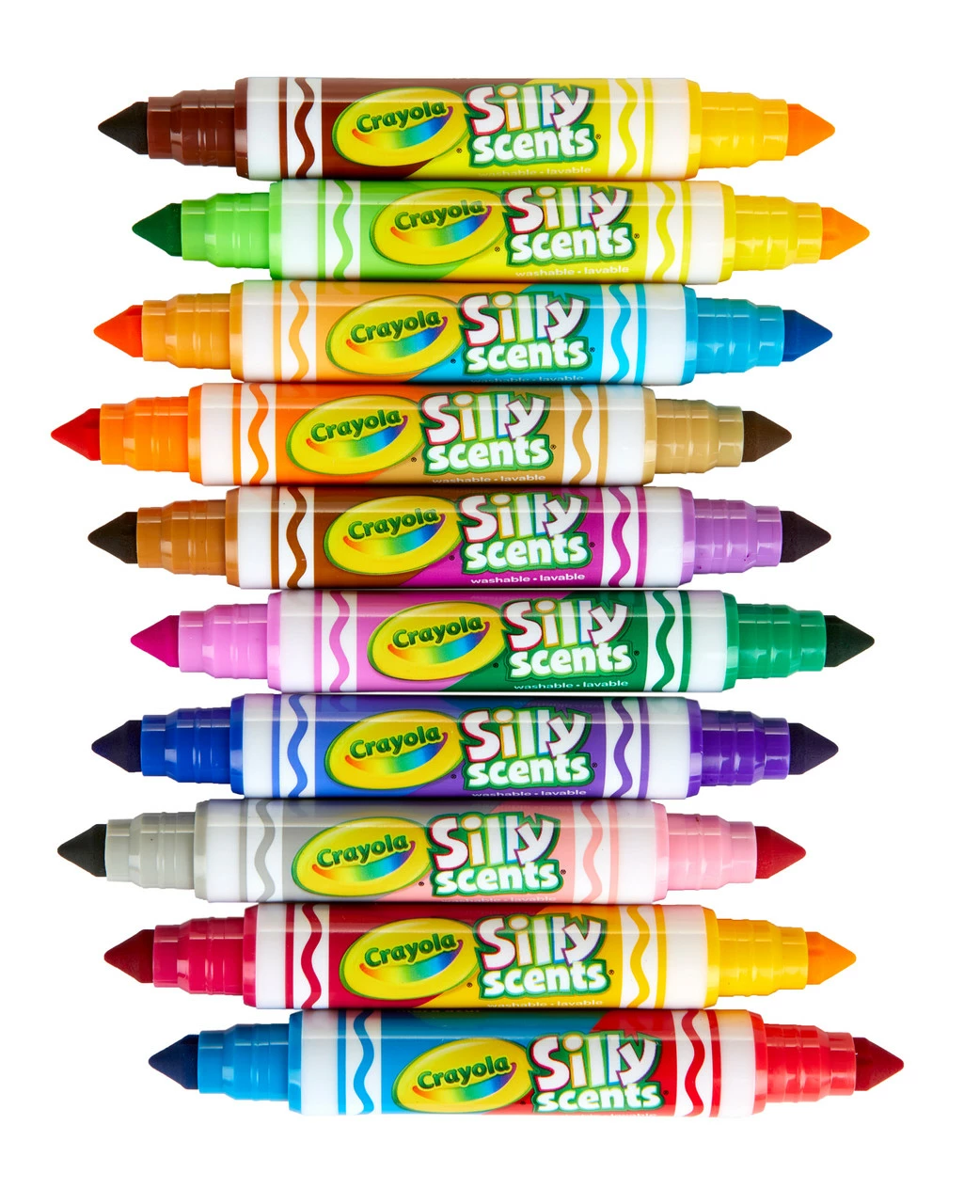 Crayola Silly Scents Dual-Ended Washable Marker 10ct - Image 3