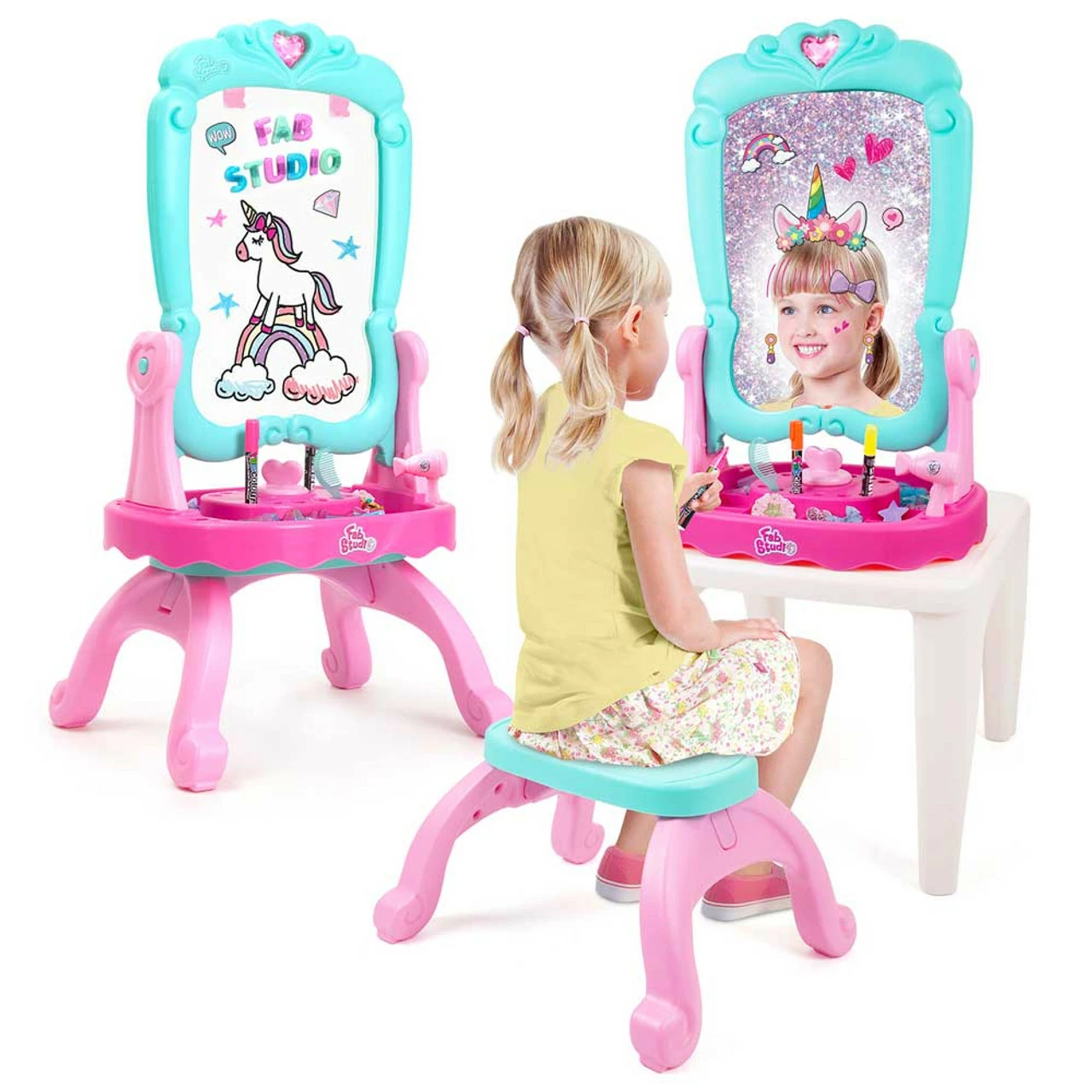 Grow'n Up Fab Studio 3-in-1 Vanity Easel - Image 7