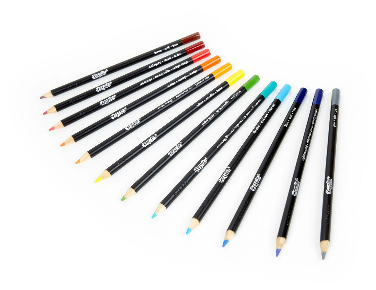 Crayola Signature Blend & Shade Colored Pencils With Tin, 24 Count