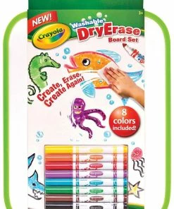 Crayola Dry Erase Board With 8