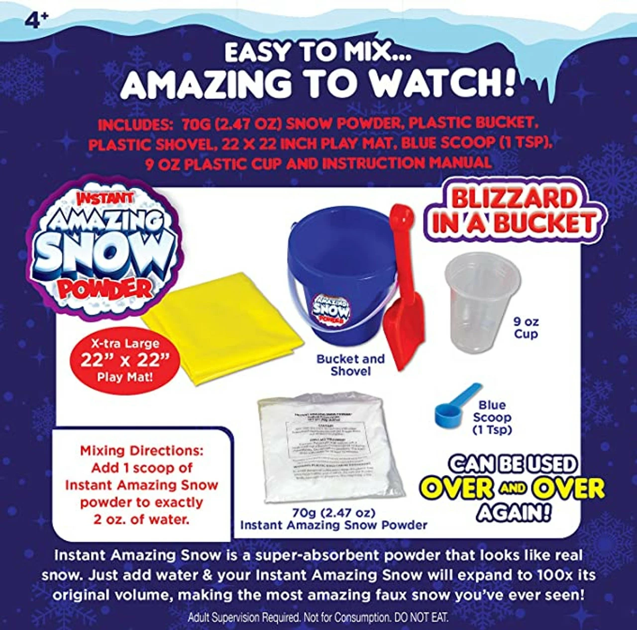 Amazing Snow Powder Blizzard In A Bucket - Image 7