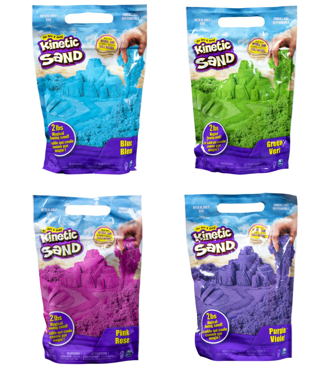 Kinetic Sand 2lb Colour Bag
