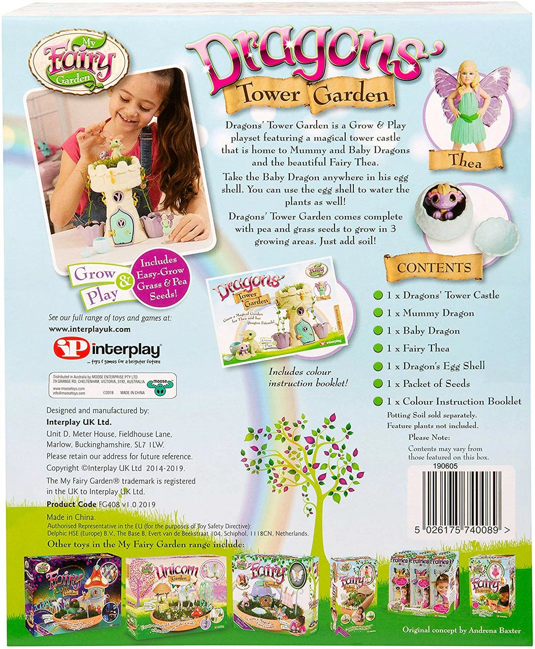 My Fairy Garden Dragon Tower Garden - Image 3