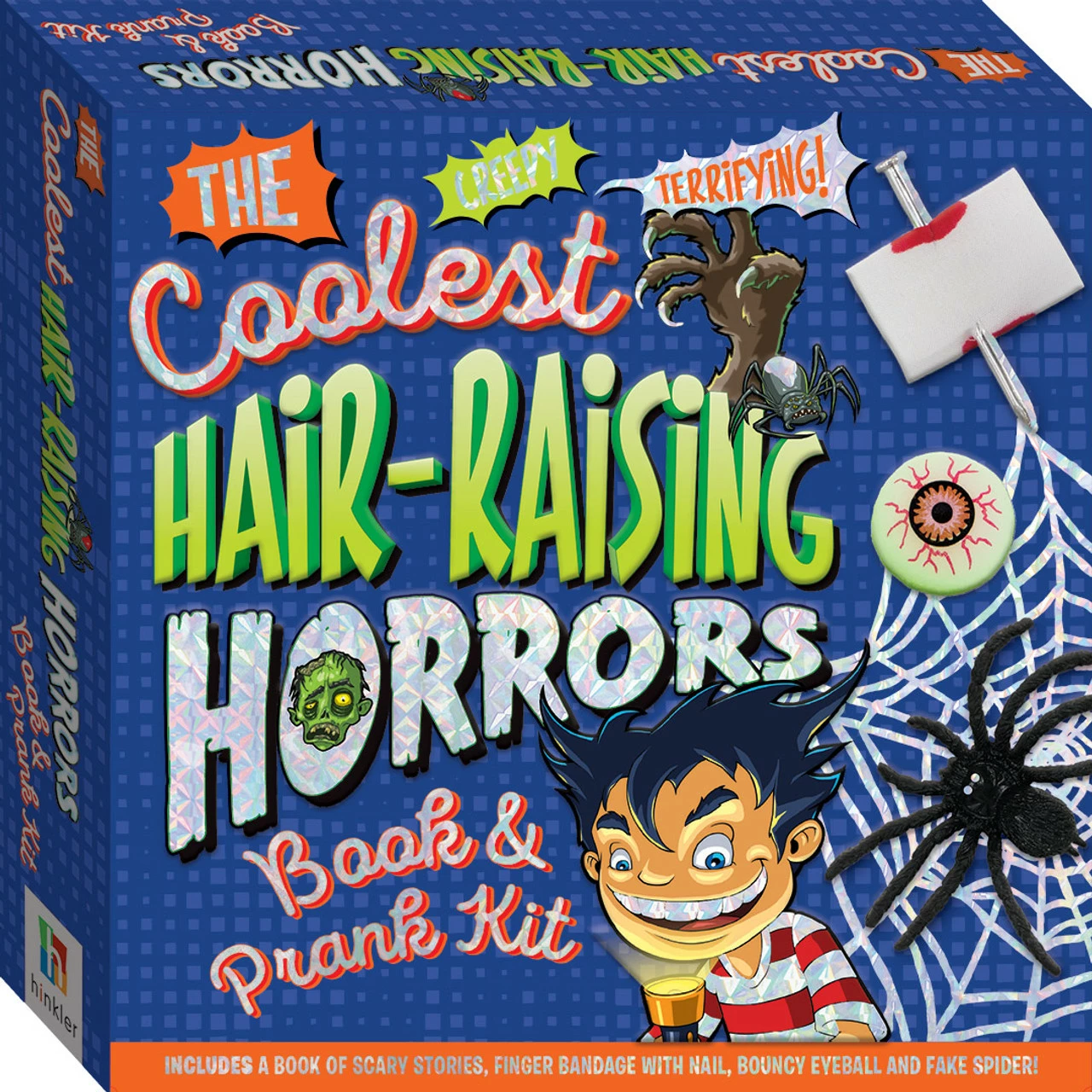 The Coolest Hair-Raising Horrors Book And Prank Kit