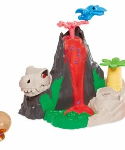 Play-Doh Slime Dino Crew Lava Bones Island Playset With HydroGlitz Compound
