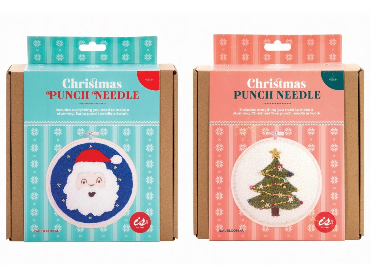 Punch Needle Kit - Christmas Designs
