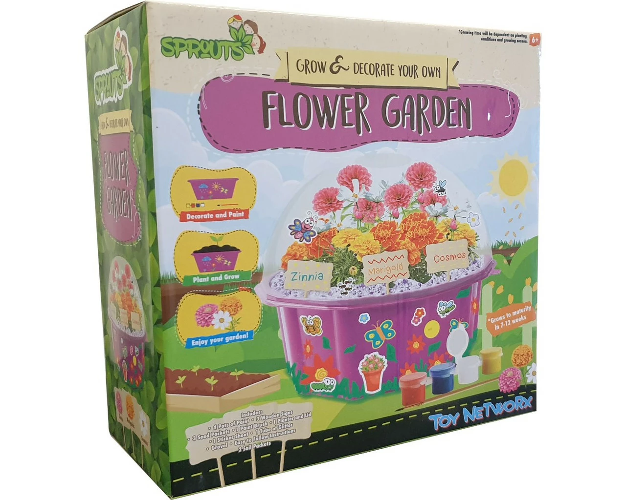 Sprouts Flower Garden 3 Sprouts Flower Garden
