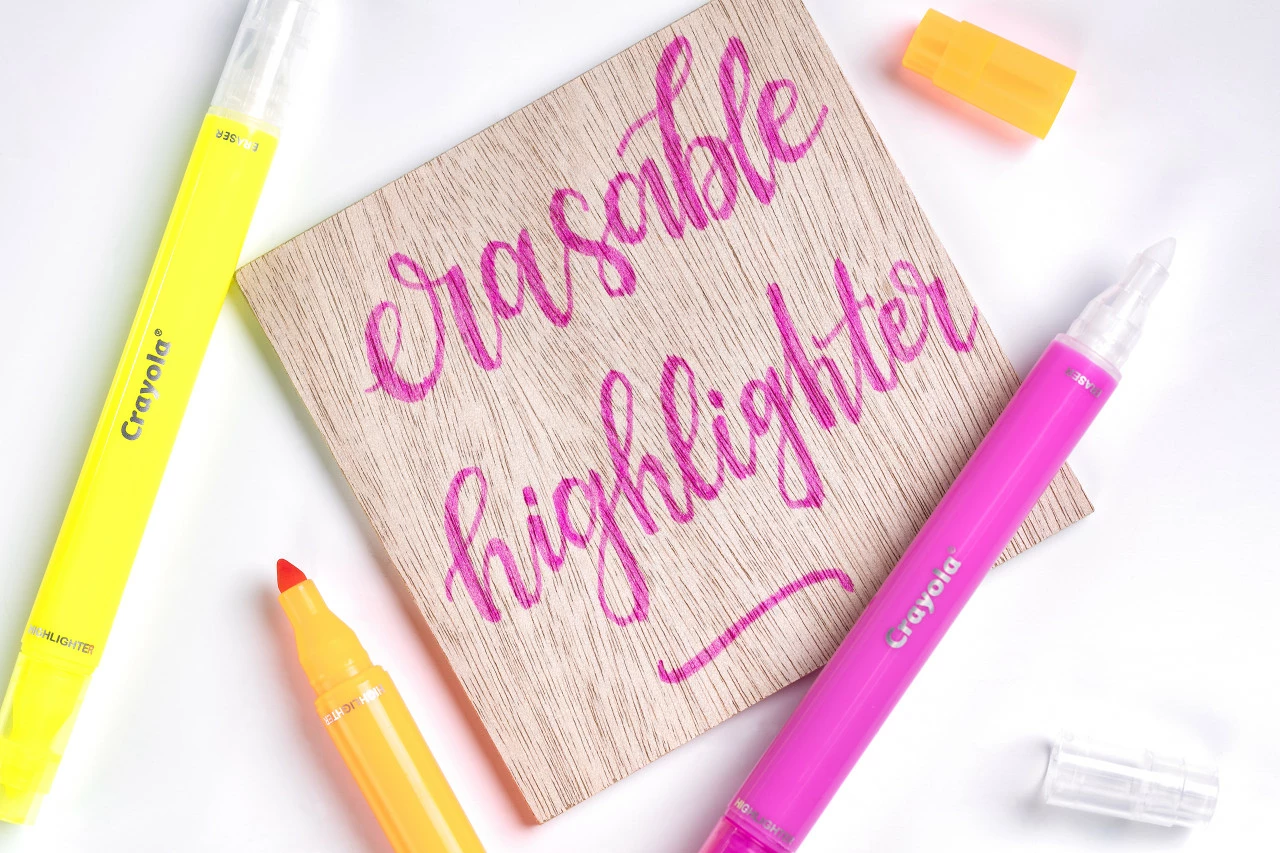 Crayola Take Note Erasable Highlighters, 6 Count - Image 4
