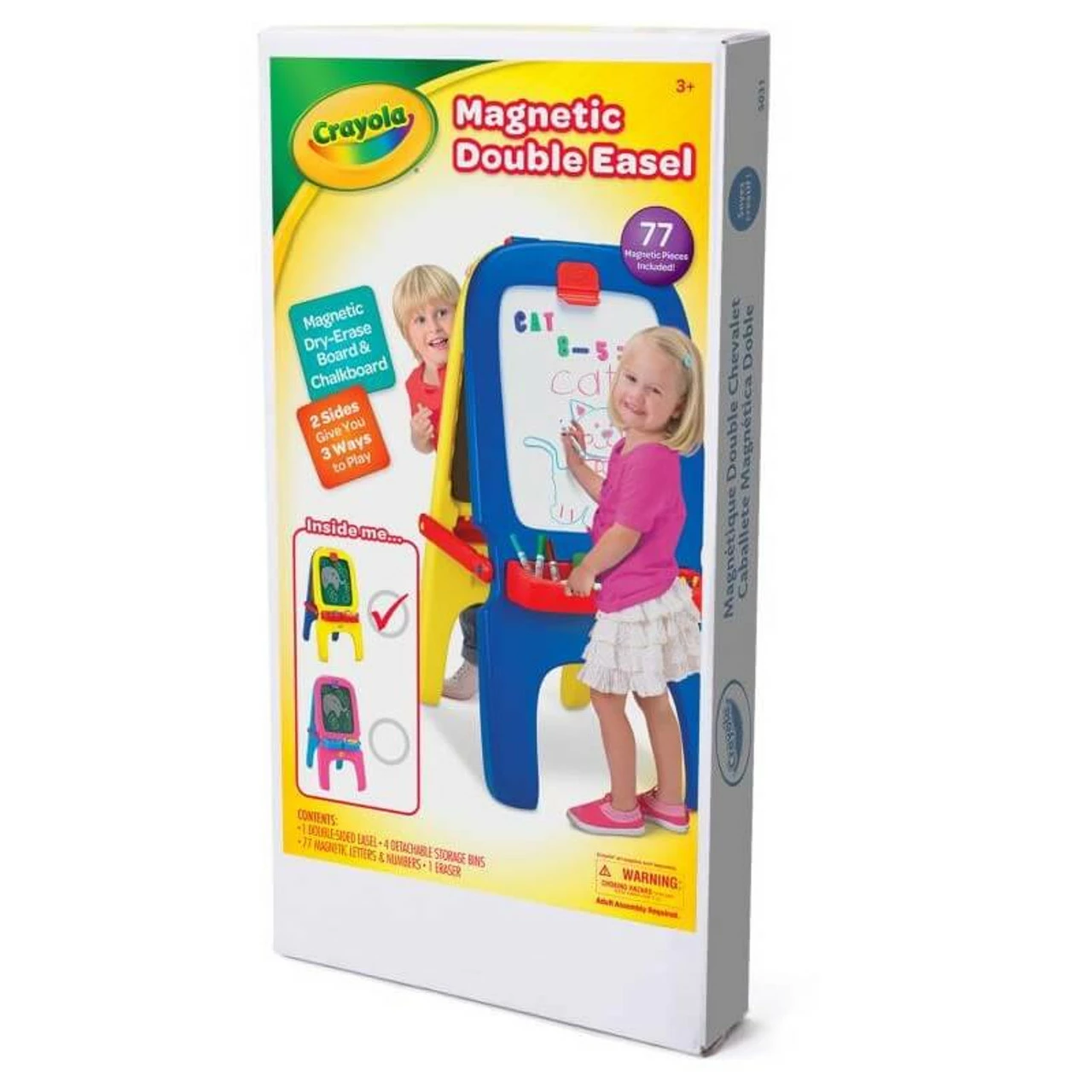 Crayola 3In1 Magnetic Double Sided Easel - Image 3