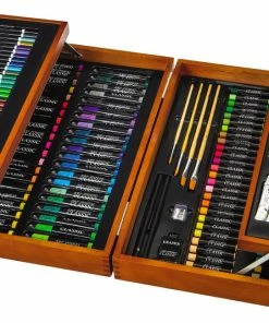 175 Piece Wooden Art Set